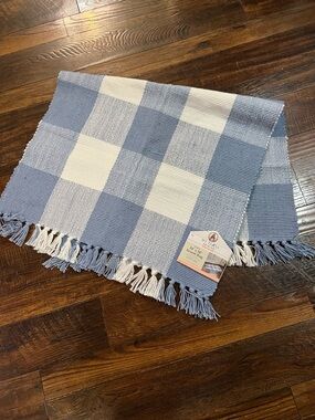 My Texas House Buffalo Check accent rug. 24“ x 38“